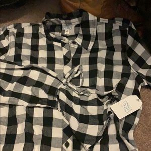 COPY - Time and Tru Small Checkered Shirt (4-6)